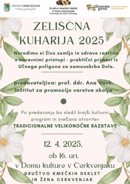 Vabilo - zeliščna kuharija 2025